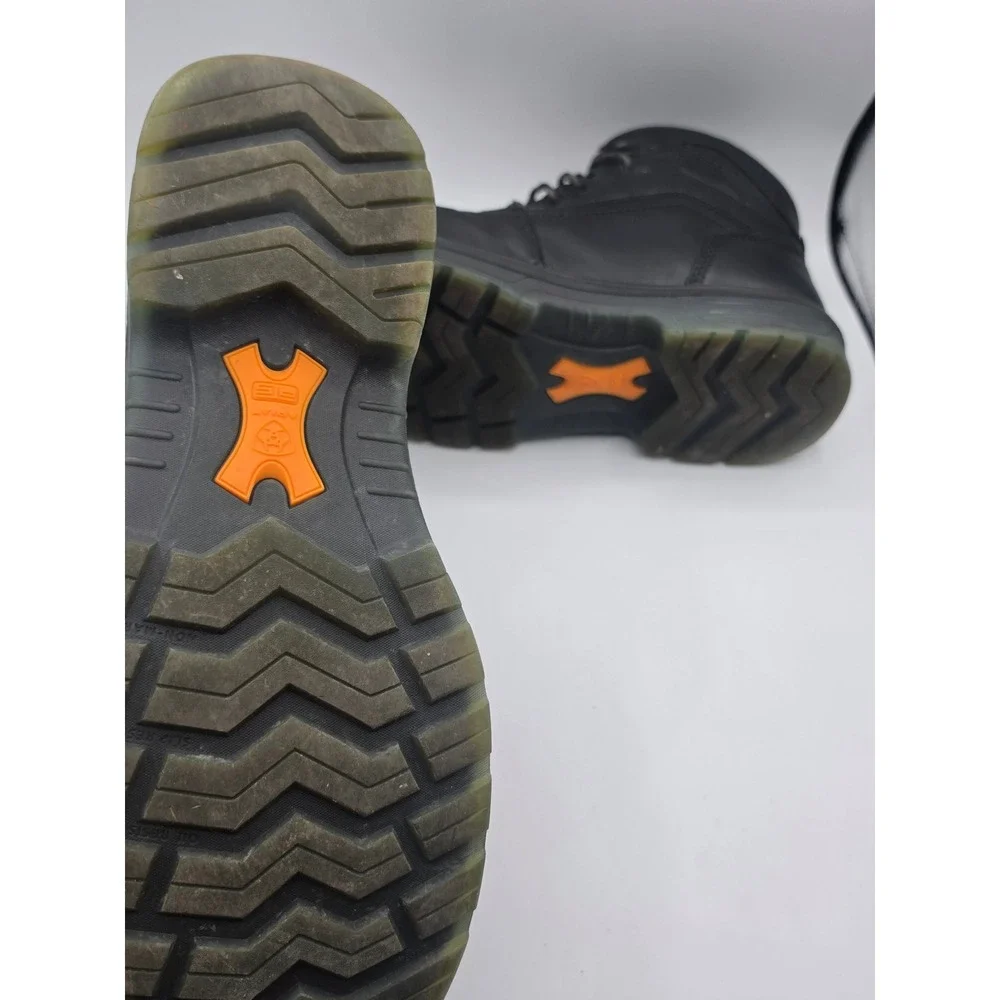 Ariat Work Rebar Lift Black Leather Waterproof Composite Toe Boots 10029134 11.5